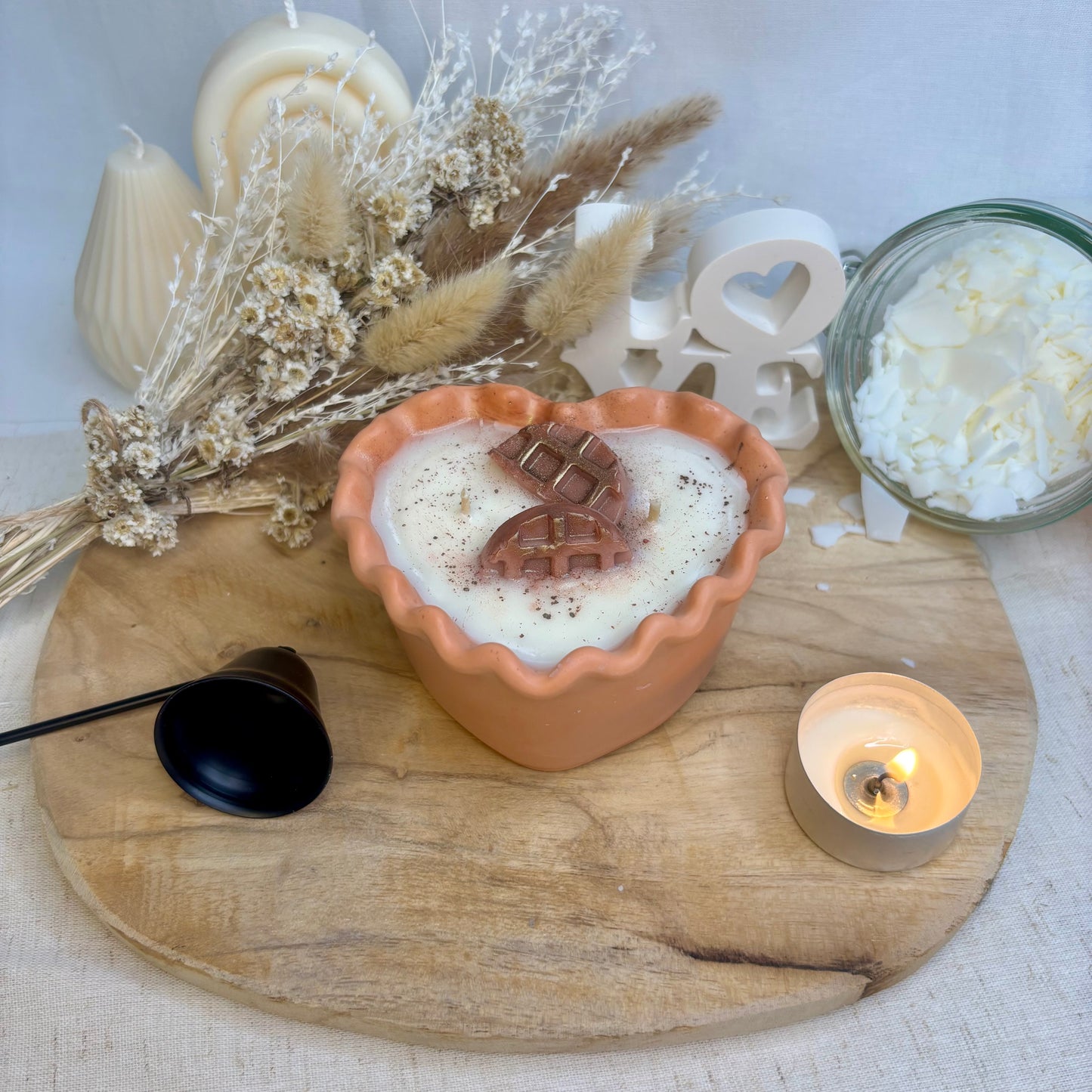 Bougie Cœur de Lumière